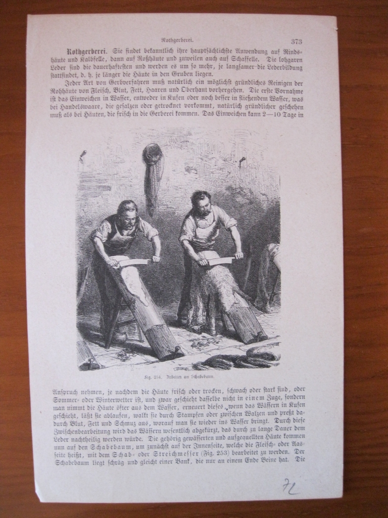 Los curtidores de pieles, 1872